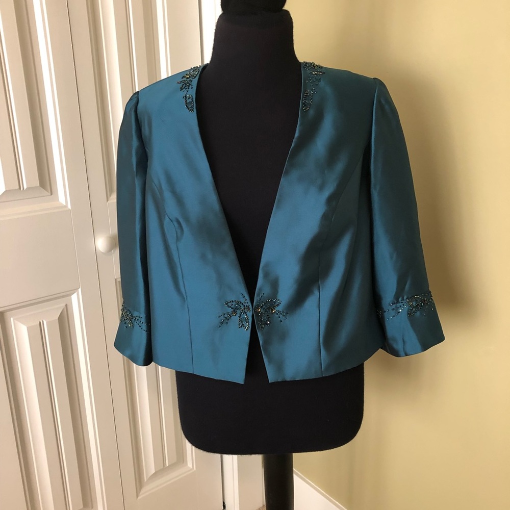 Alex Evenings beaded special occasion jacket